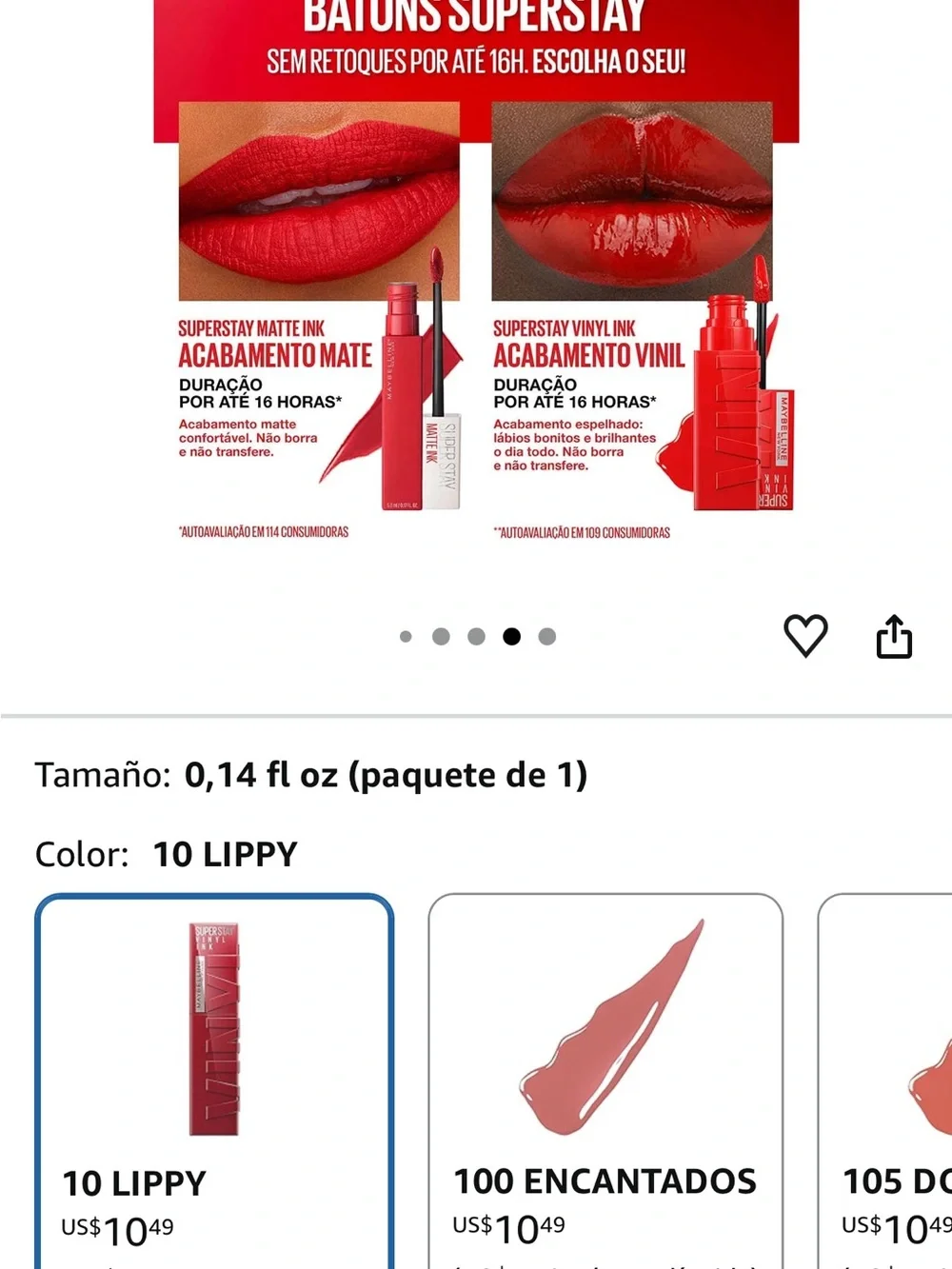 Maybelline long wear
